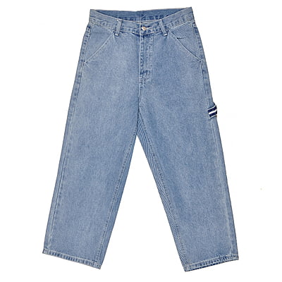 WH-Boyfriend Unisex Denim Jeans-Blue|11341