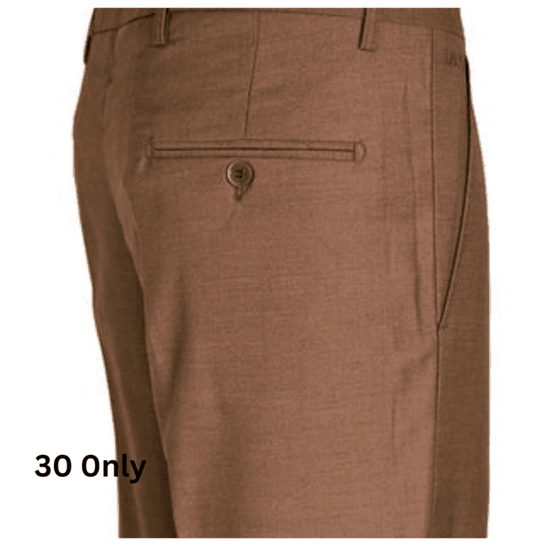 CD-Men's Formal Trousers-Brown-Roberto|10679 CD-Men's Formal Trousers-Brown-Roberto|10679