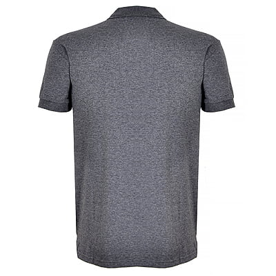 CD-Stripe Design Plain Polo Shirt-Gray-Yerry|10180
