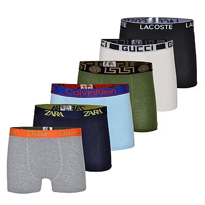 CD-6-in-1 Premium Tight Brief Boxers-Multi-Jack|30134