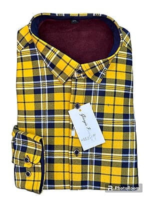 MG-Checkers Long Sleeve Shirt-Yellow/Black/Multi-Hart|10163