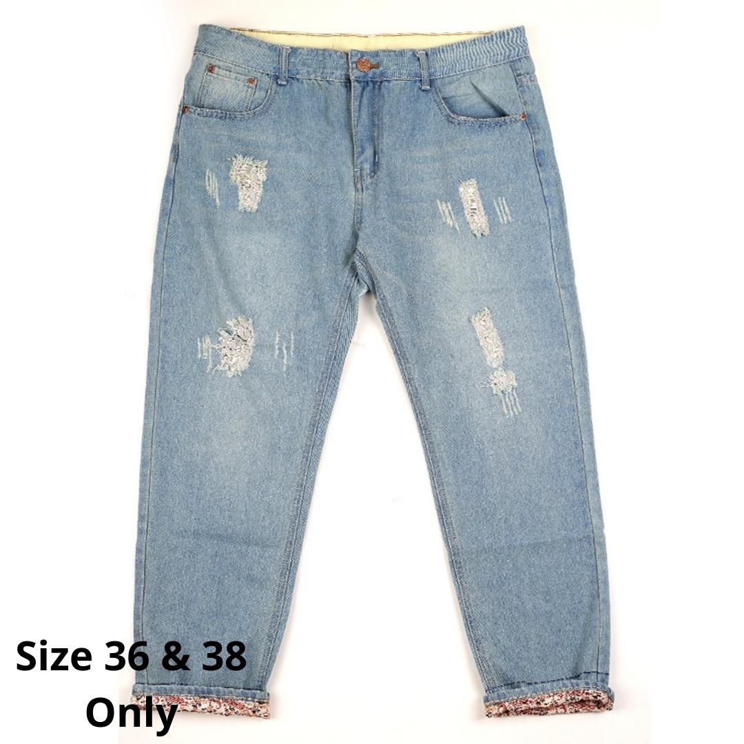 Grant Men's Street Style Jeans Trousers-Blue|11036 Grant Men's Street Style Jeans Trousers-Blue|11036