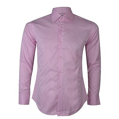 Killian Plain Long Sleeve Shirt-Pink|10391